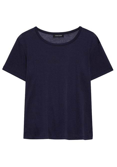 sylvie tee woman navy ANINE BING | A-08-11500NYA27